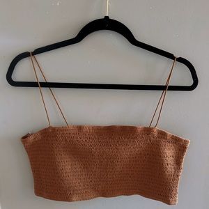 Ruched Crop Top Maeve by Anthropologie